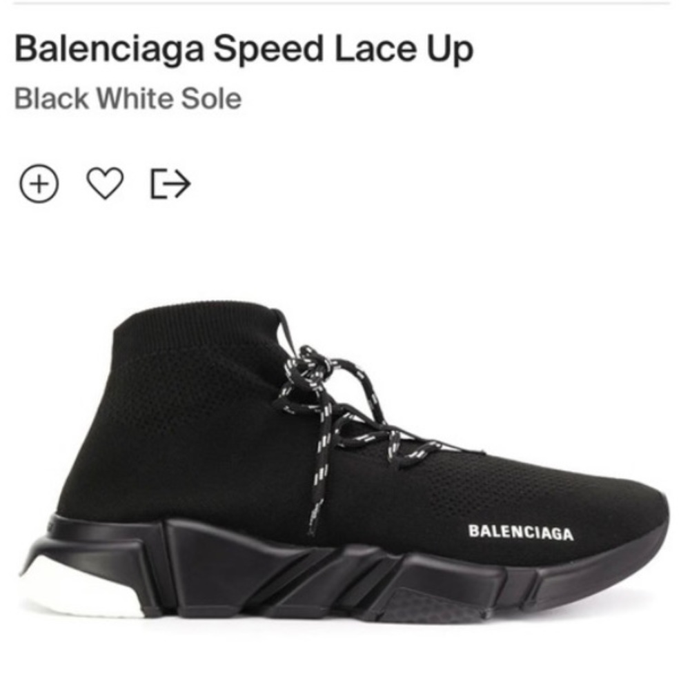 Balenciaga Speed Lace Up Trainers